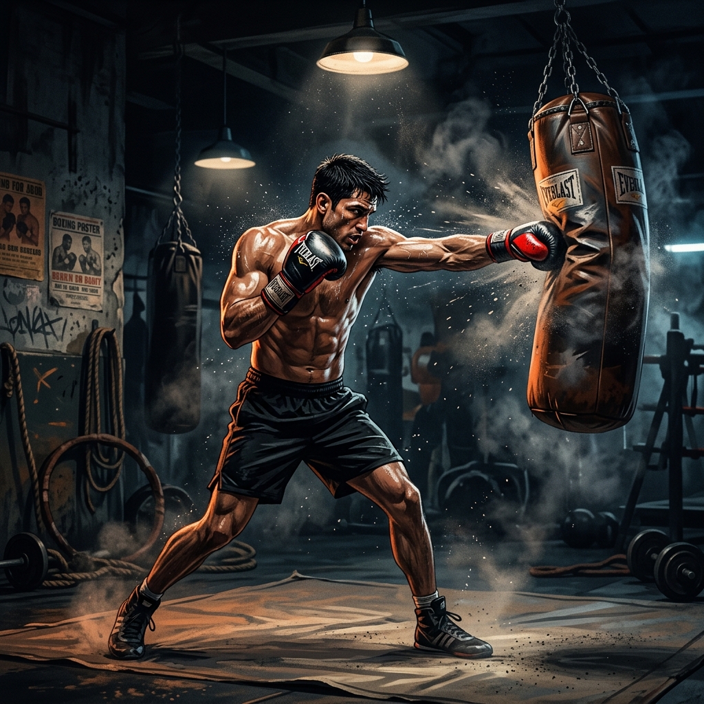 Ilustrasi Boxing